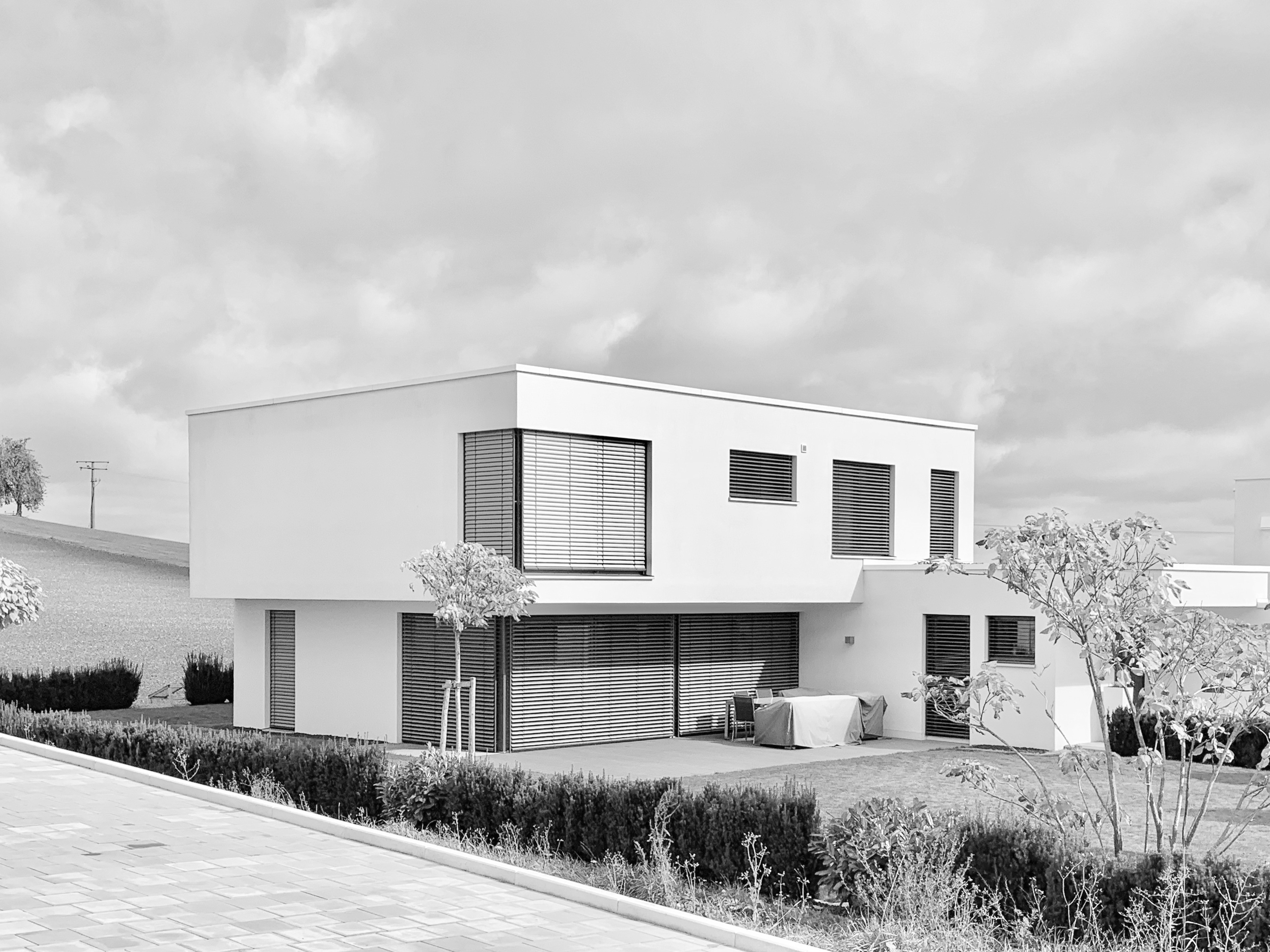 Wohnhaus-Studie — realisiertes Projekt Schmid Architekten